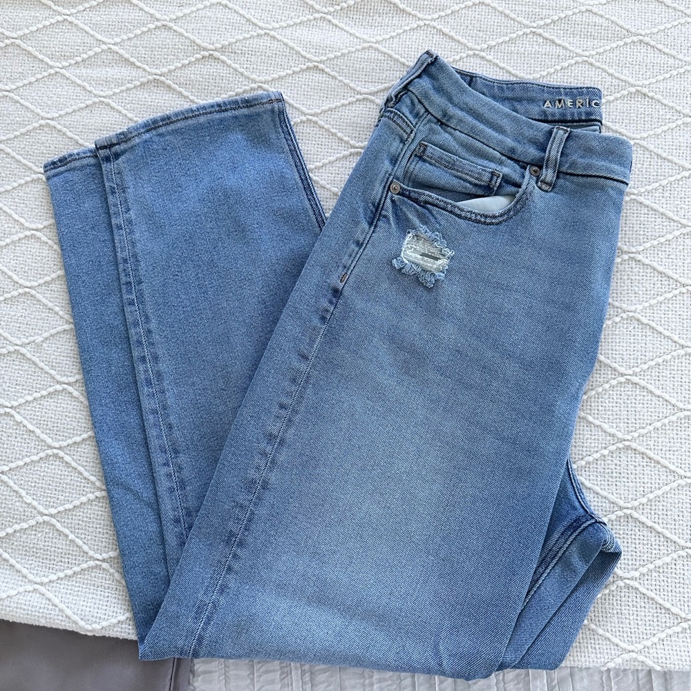 American Eagle curvy mom jeans